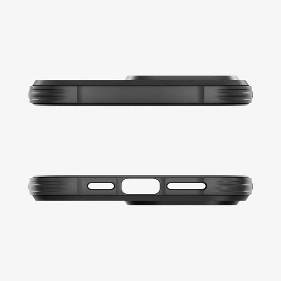 Custodia Rugged Armor con MagSafe per iPhone 15 Pro Max, Matte Black, Spigen