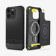 Custodia Rugged Armor con MagSafe per iPhone 15 Pro, Matte Black, Spigen