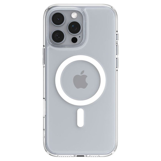 Custodia Ultra Hybrid "T" con MagSafe per iPhone 16 Pro Max, White, Spigen