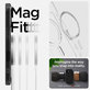 Custodia Ultra Hybrid "T" con MagSafe per iPhone 16, Frost Black, Spigen
