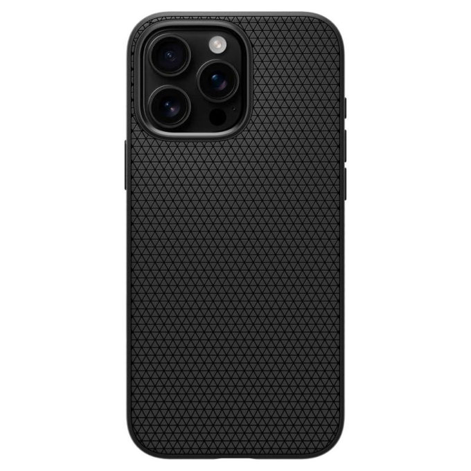 Custodia Liquid Air "T" con MagSafe per iPhone 16 Pro Max, Matte Black, Spigen