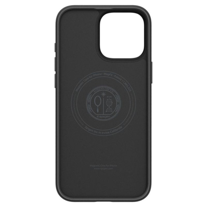 Custodia Liquid Air "T" con MagSafe per iPhone 16 Pro Max, Matte Black, Spigen