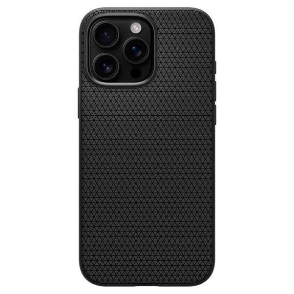 Custodia Liquid Air "T" con MagSafe per iPhone 16 Pro, Matte Black, Spigen