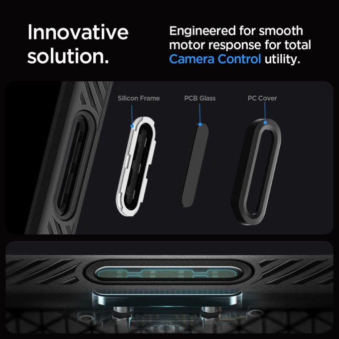 Custodia Liquid Air "T" con MagSafe per iPhone 16 Pro, Matte Black, Spigen