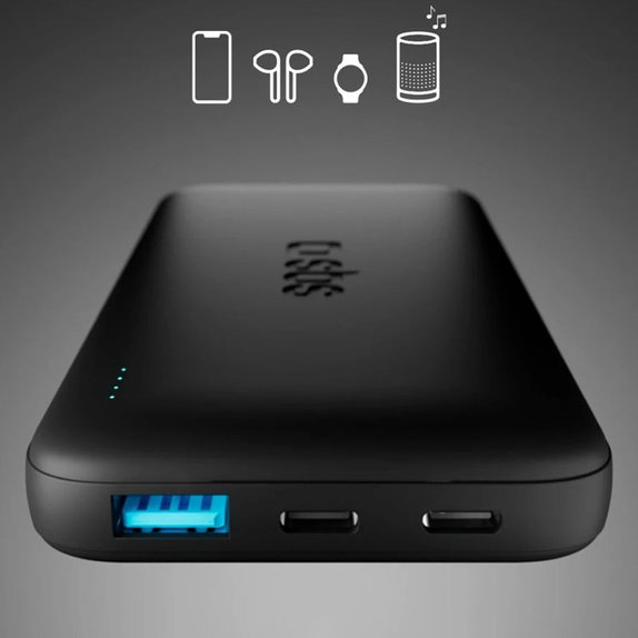 PowerBank Infinity 10 000mAh, 10W, LiFePO4, USB-C/USB-A, Black, SBS