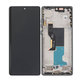 Schermo OLED per Motorola Edge 50 Fusion, Vetro touch con cornice, Forest Blue