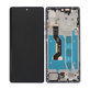 Schermo per Motorola Moto G85 5G XT2427-3, Cobalt Blue, Vetro touch con cornice