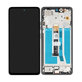 Schermo per Motorola Moto G75 5G XT2437-2, Black, Vetro touch con cornice