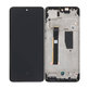 Schermo per Motorola Moto G84 XT2347, Black, Vetro touch con cornice