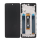 Schermo per TCL 50 Pro NxtPaper, Matte Black, Vetro touch con cornice