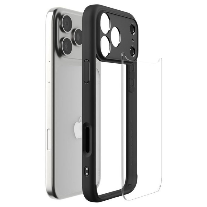 Custodia Ultra Hybrid per iPhone 17 Pro Max, Matte Black, Spigen