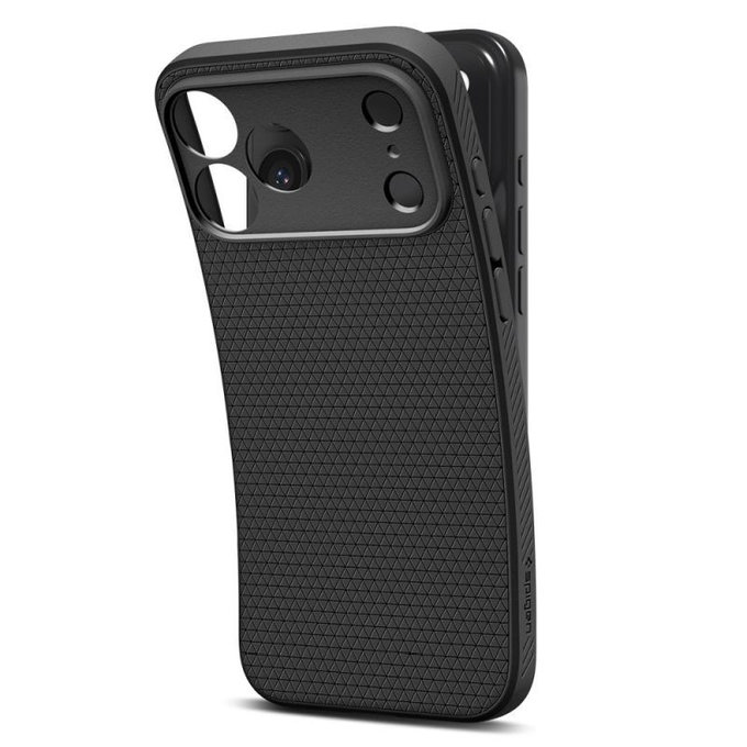 Custodia Liquid Air per iPhone 17 Pro, Matte Black, Spigen