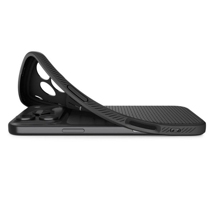 Custodia Liquid Air per iPhone 17 Pro, Matte Black, Spigen