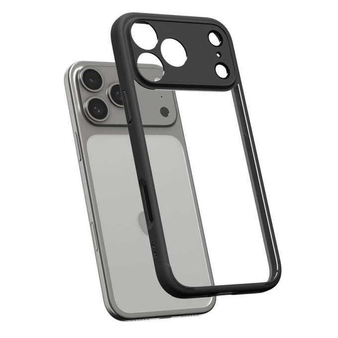 Custodia Ultra Hybrid per iPhone 17 Pro, Matte Black, Spigen