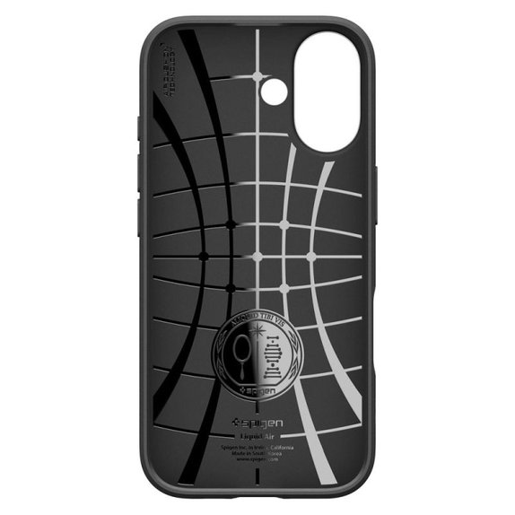 Custodia Liquid Air per iPhone 17, Matte Black, Spigen