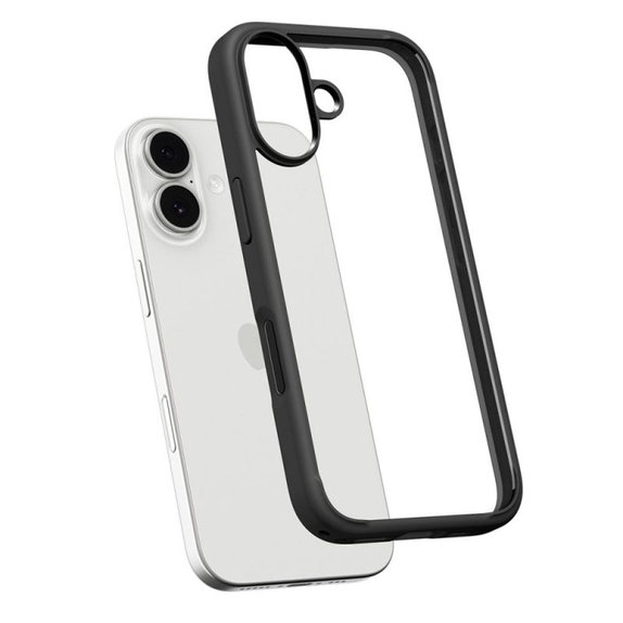 Custodia Ultra Hybrid per iPhone 17, Matte Black, Spigen