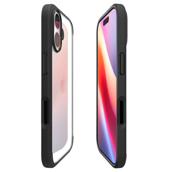 Custodia Ultra Hybrid per iPhone 17, Matte Black, Spigen