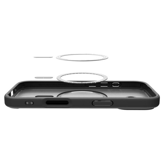 Custodia Ultra Hybrid con MagSafe per iPhone 17, Frost Black, Spigen
