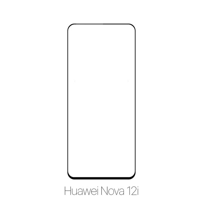 Vetro temperato FullCase per Huawei Nova 12i, FixPremium