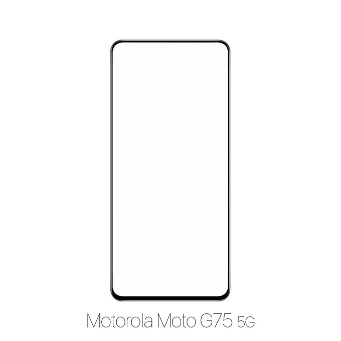 Vetro temperato FullCase per MotGoldla Moto G75 5G XT2437, FixPremium