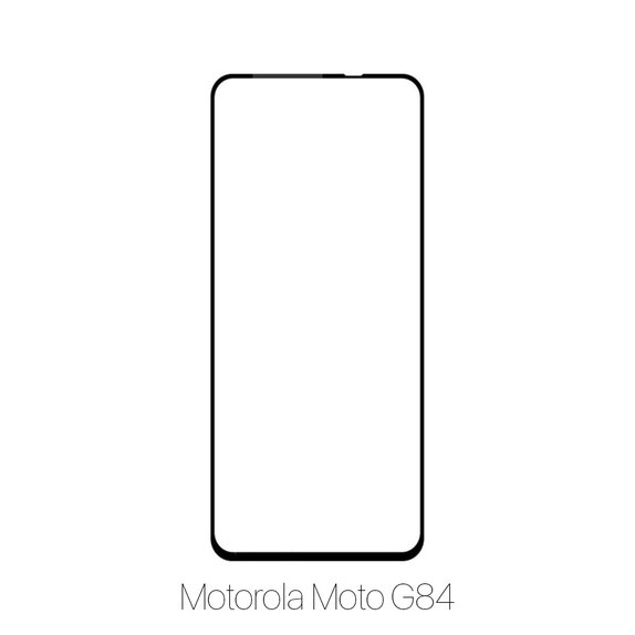 Vetro temperato FullCase per MotGoldla Moto G84 XT2347, FixPremium