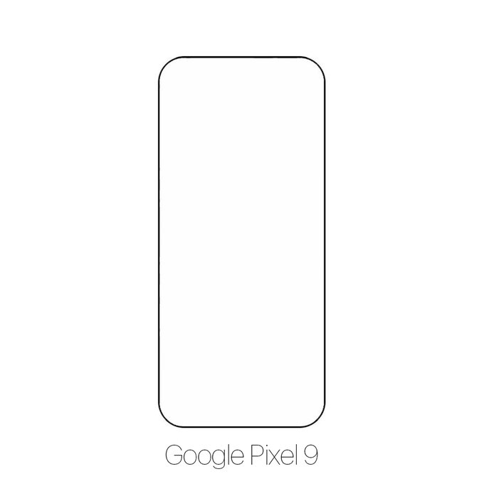 Vetro temperato FullCase per Google Pixel 9, FixPremium