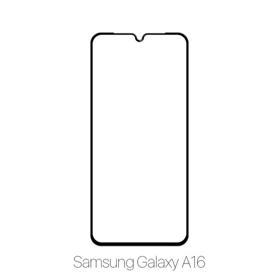Vetro temperato FullCase per Samsung A16, FixPremium