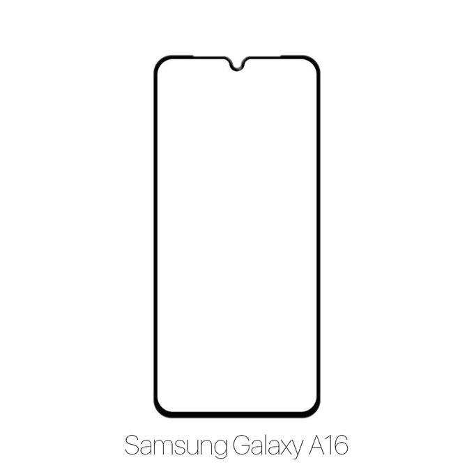 Vetro temperato FullCase per Samsung A16, FixPremium