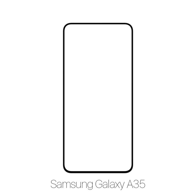 Vetro temperato FullCase per Samsung A35 A356B, FixPremium