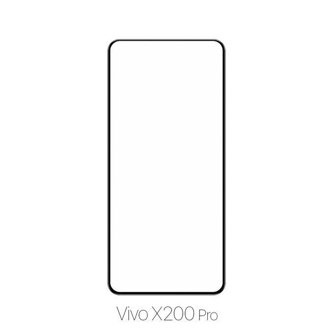 Vetro temperato FullCase per Vivo X200 Pro, FixPremium
