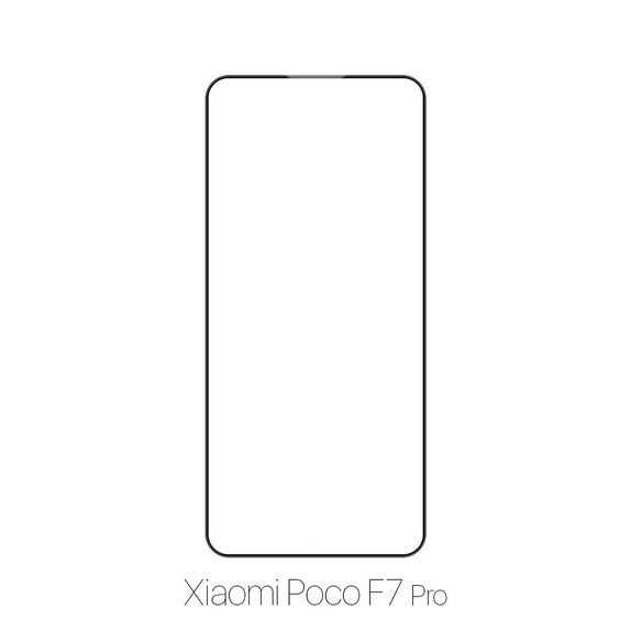 Vetro temperato FullCase per Xiaomi Poco F7 Pro, FixPremium