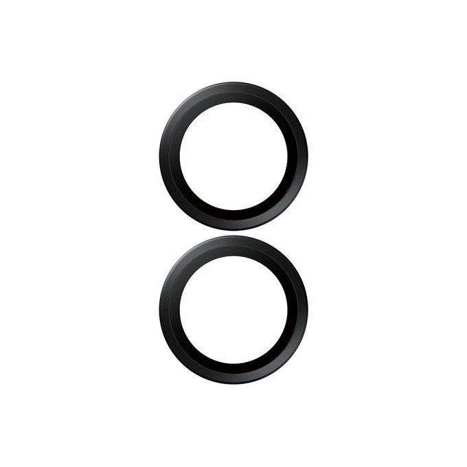 Anelli protettivi per lente fotocamera per iPhone 17/16 Plus/16, Black, PanzerGlass