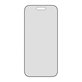 Vetro temperato UWF 2-Way Privacy con applicatore per iPhone Air, Nero, PanzerGlass