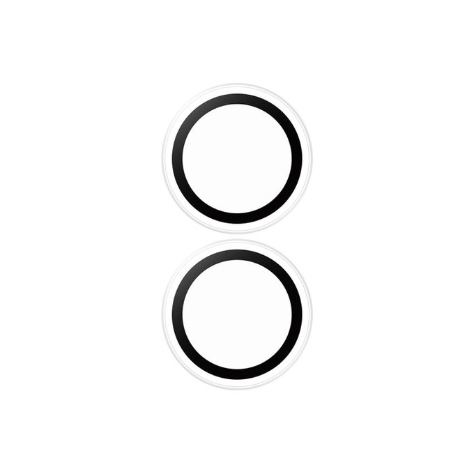 Protezione obiettivo fotocamera posteriore Hoops per iPhone 16, 16 Plus, 17, Transparent, PanzerGlass