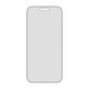 Vetro temperato privacy UWF 2-Way con applicatore per iPhone 17 Pro Max, Black, PanzerGlass