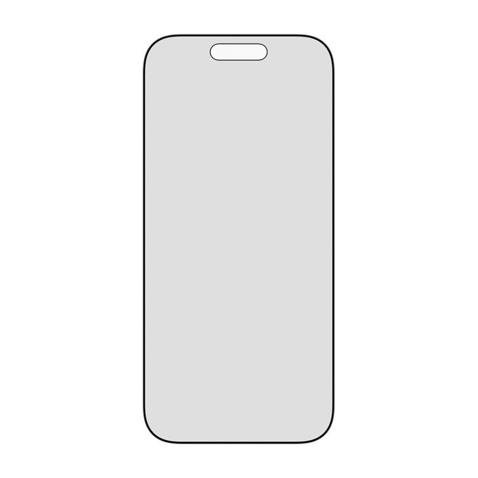 Vetro temperato privacy UWF 2-Way con applicatore per iPhone 17/16 Pro, Black, PanzerGlass