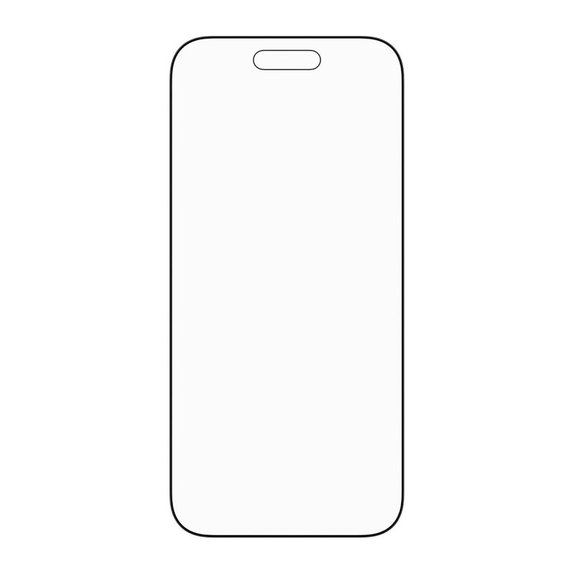 Vetro temperato UWF Stealth con Fastfit per iPhone Air, Nero, PanzerGlass