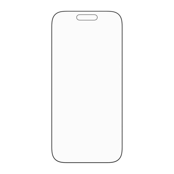 Vetro temperato UWF Stealth con Fastfit per iPhone 17 Pro, Nero, PanzerGlass