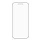 Vetro temperato UWF Stealth con Fastfit per iPhone 17 Pro, Nero, PanzerGlass