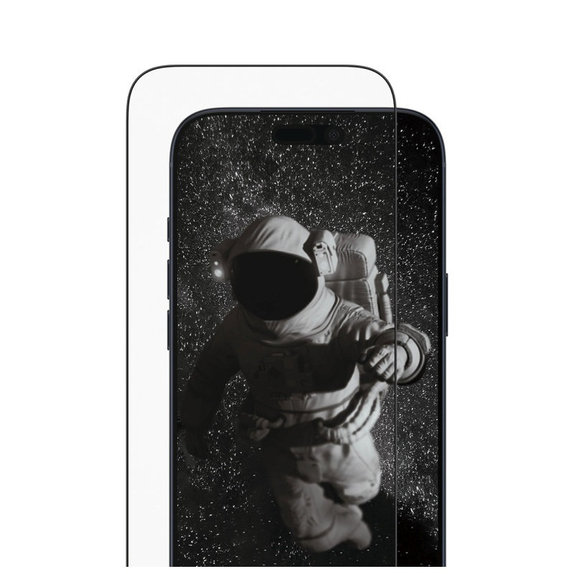 Vetro temperato UWF Ceramic II con applicatore per iPhone Air, Nero, PanzerGlass