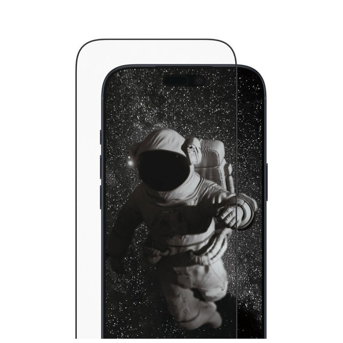 Vetro temperato UWF Ceramic II con applicatore per iPhone 17 Pro Max, Nero, PanzerGlass