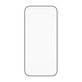 Vetro temperato UWF con Fastfit per iPhone 17/16 Pro, Black, PanzerGlass