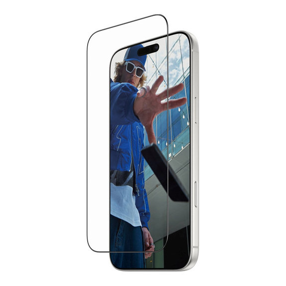 Vetro temperato UWF con Fastfit per iPhone 17 Pro Max, Nero, PanzerGlass