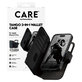 Cover Wallet Tango Two-In-One con MagSafe per iPhone 17 Pro, Nero, CARE