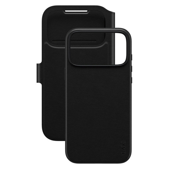 Custodia Wallet Tango Two-In-One con MagSafe per iPhone 17 Pro Max, Black, PanzerGlass