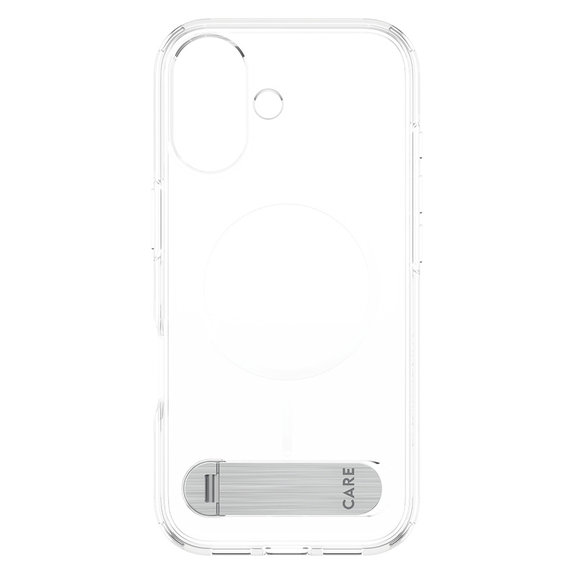 Custodia Kickstand per iPhone 17, Trasparente, PanzerGlass