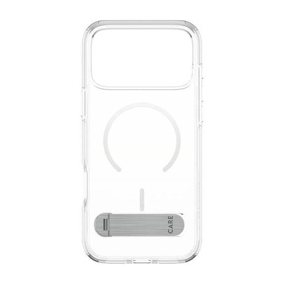 Custodia Kickstand per iPhone 17 Pro Max, trasparente, PanzerGlass