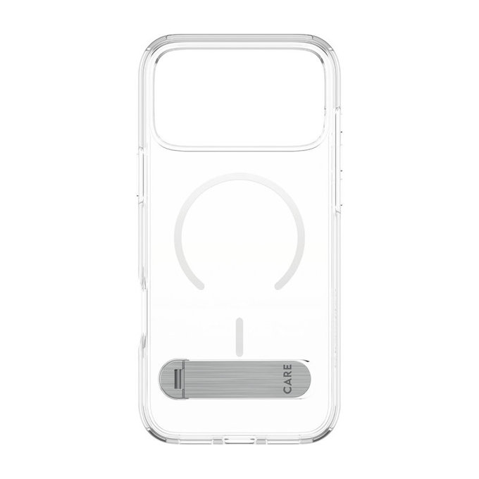 Custodia Kickstand per iPhone 17 Pro Max, trasparente, PanzerGlass