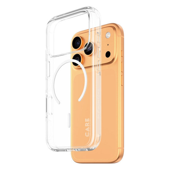 Cover Urban Explorer con MagSafe per iPhone 17 Pro, Bianco, CARE