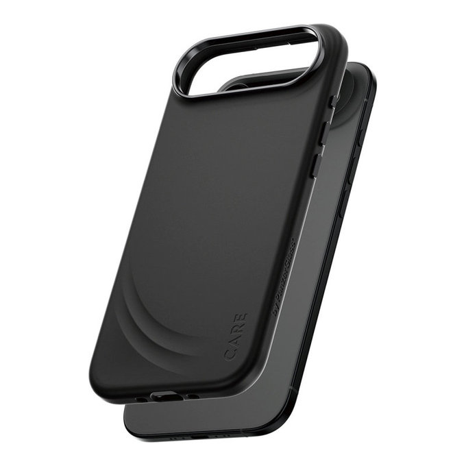 Cover FLOW con MagSafe per iPhone Air, Nero, CARE